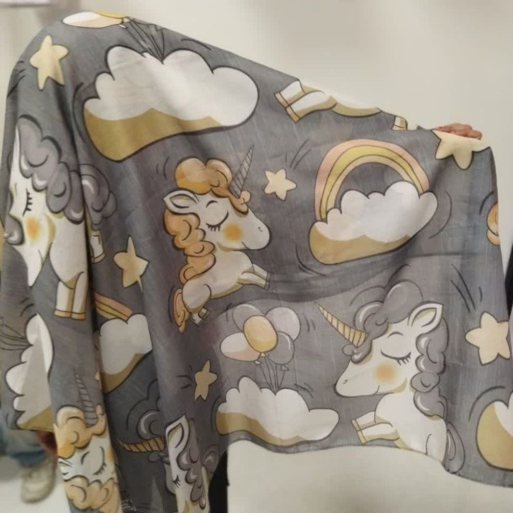 خرید اینترنتی روسری نخی قواره دار دخترانه rs73u