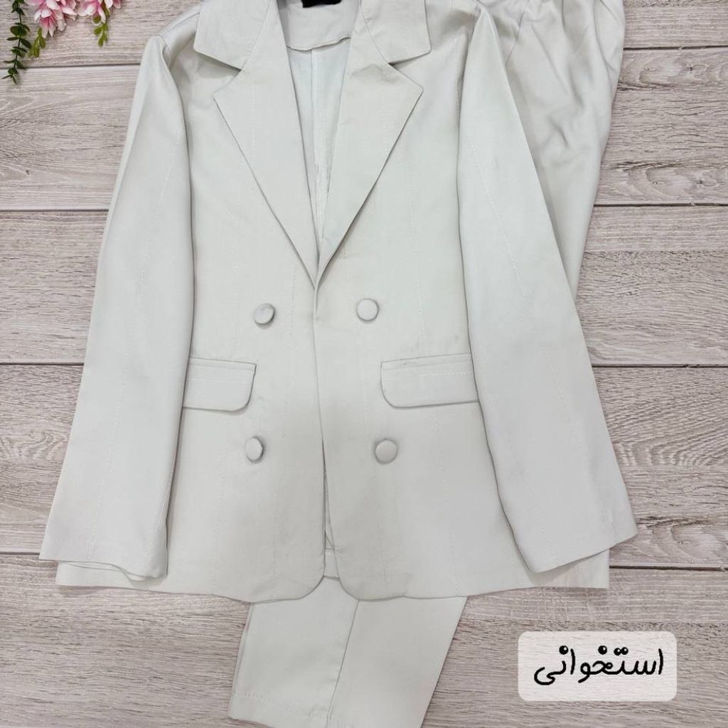 قیمت ارزان ست کت شلوار مزونی ماه