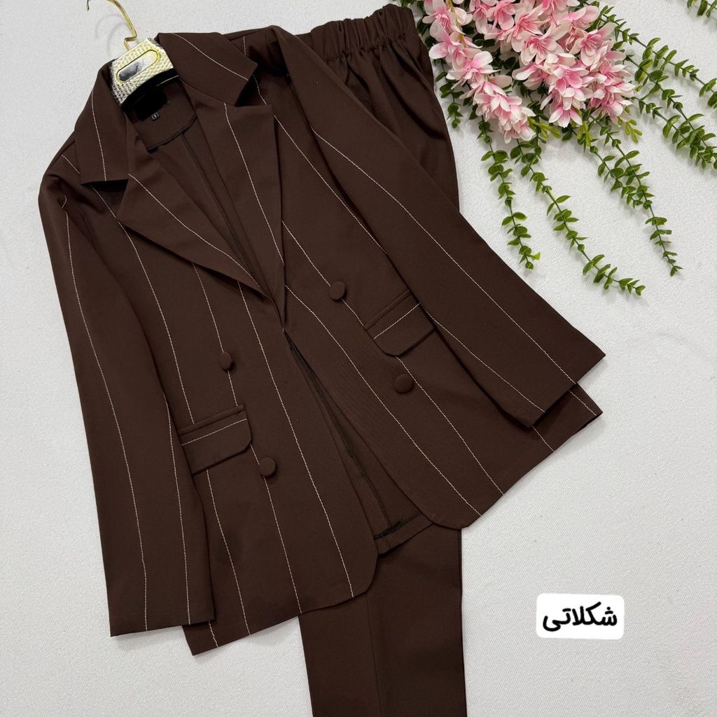 خرید انلاین ست کت شلوار مزونی ماه