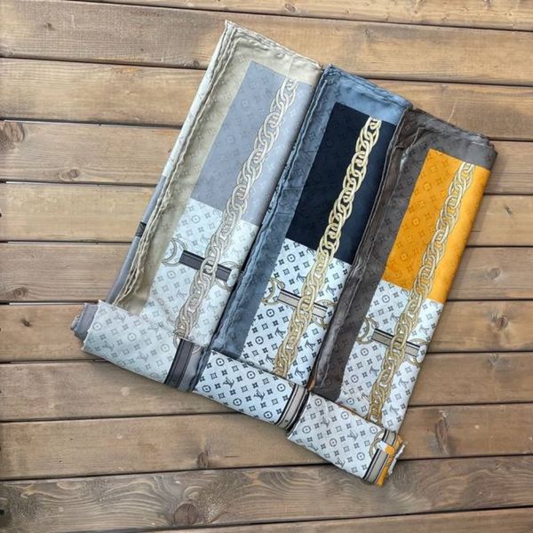 شال ابریشم ژاکارد دور دست دوز مجلسی