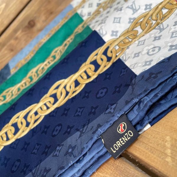 شال ابریشم ژاکارد دور دست دوز مجلسی