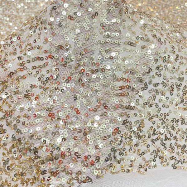 پارچه تورکش پولک اسمارتیز ساده فول کار