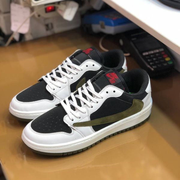 کفش جردن تراویس مردانه رنگ سبز سفید