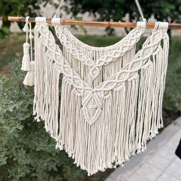 دیوارکوب اویز مکرومه طرح تاران