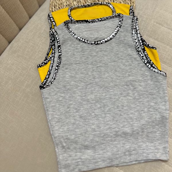 کراپ تاپ آستین حلقه ای