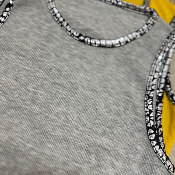 کراپ تاپ آستین حلقه ای