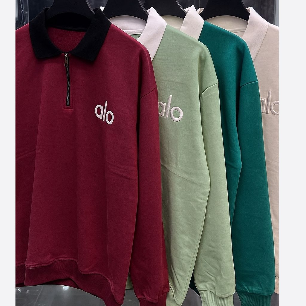 مشخصات دورس alo یقه دار نیم زیپ