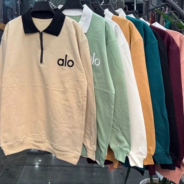 دورس alo یقه دار نیم زیپ