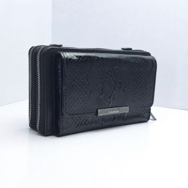 کیف پاسپورتی زنانه طرح پوست ماری