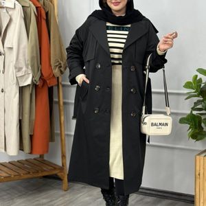 خرید اینترنتی مانتو بارونی زنانه طرح بارانا