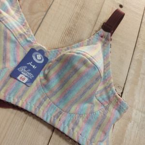 مشخصات سوتین نخی رنگین کمانی دخترانه st65t