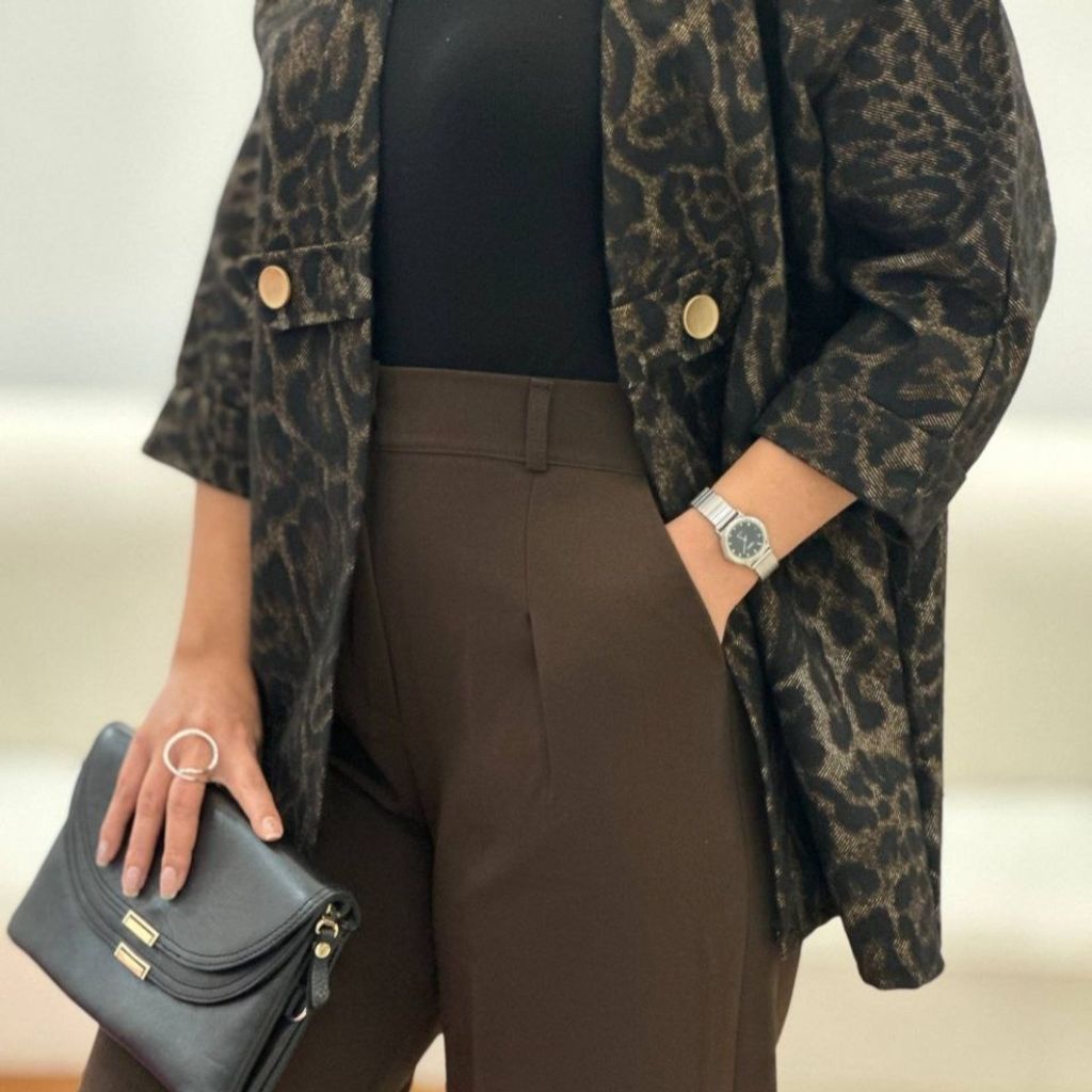 خرید اینترنتی پالتو زنانه پلنگی