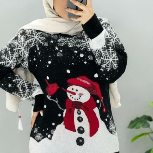 بلوز بافت کریسمس