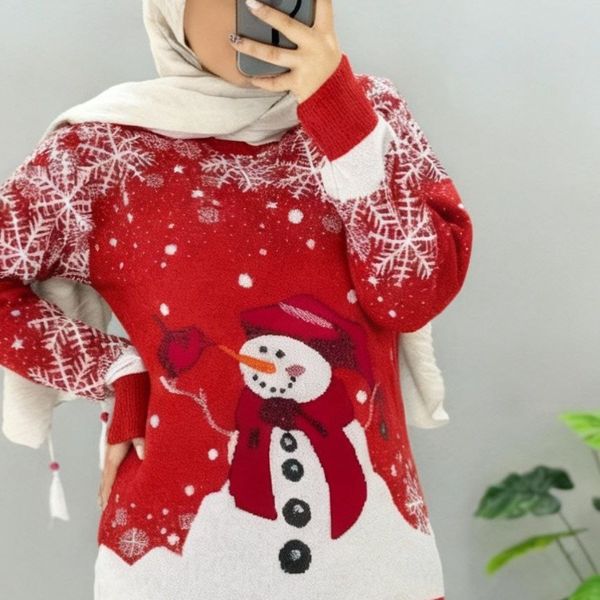 بلوز بافت کریسمس