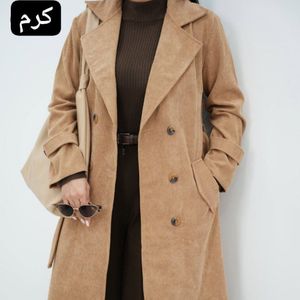 مشخصات مانتو پاییزه مخمل کبریتی ریز سانی