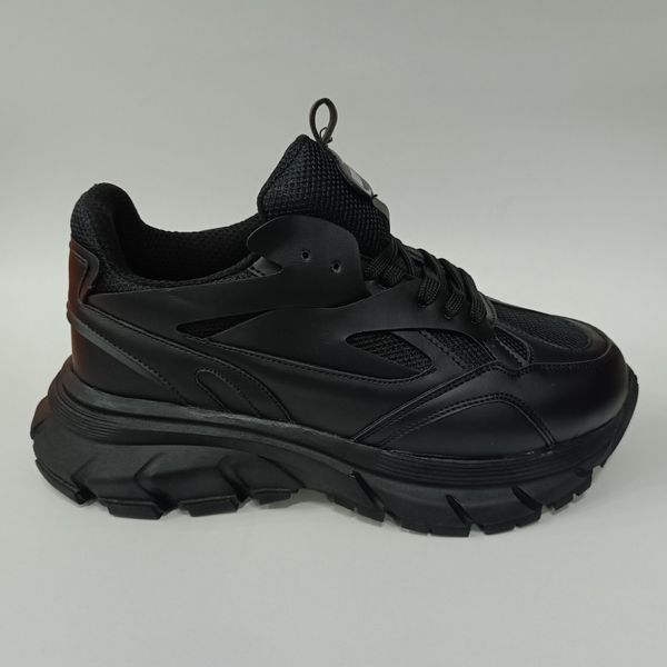 کتونی مردانه چانکی برشکا تمام مشکی