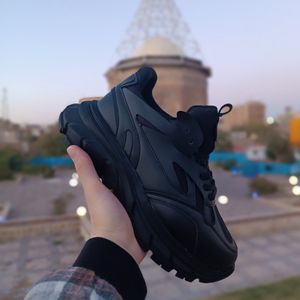 کتونی مردانه چانکی برشکا تمام مشکی