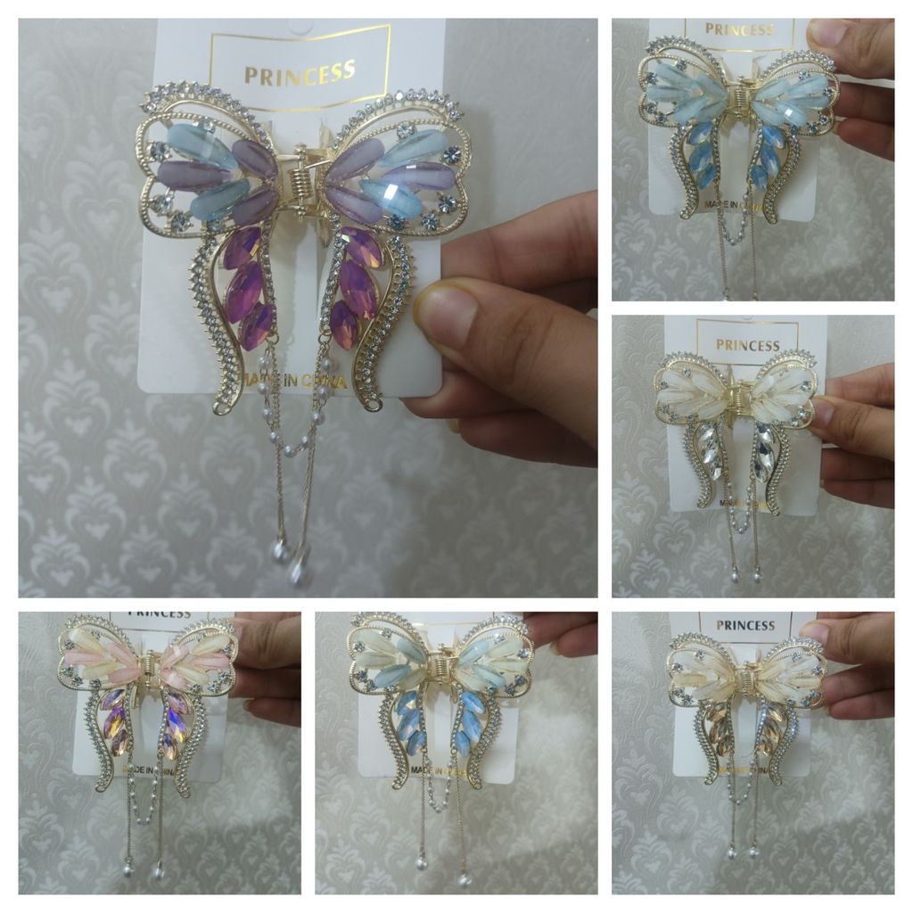 خرید آنلاین کلیپس طرح پروانه