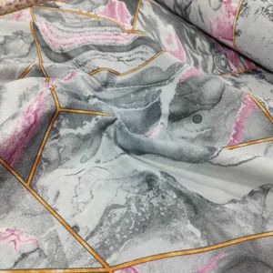 پارچه ملحفه طرح نیلا با عرض 2 متر کد B