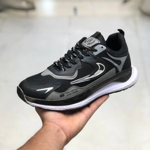 خرید اینترنتی کفش نایک بتا مردانه رنگ مشکی طوسی