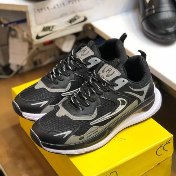 کفش نایک بتا مردانه رنگ مشکی طوسی