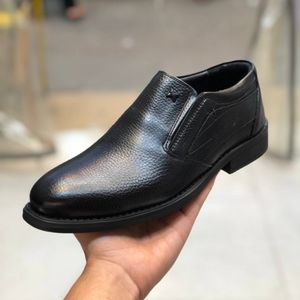 فروش اینترنتی کفش چرم مردانه مجلسی مدل رخشی رنگ مشکی