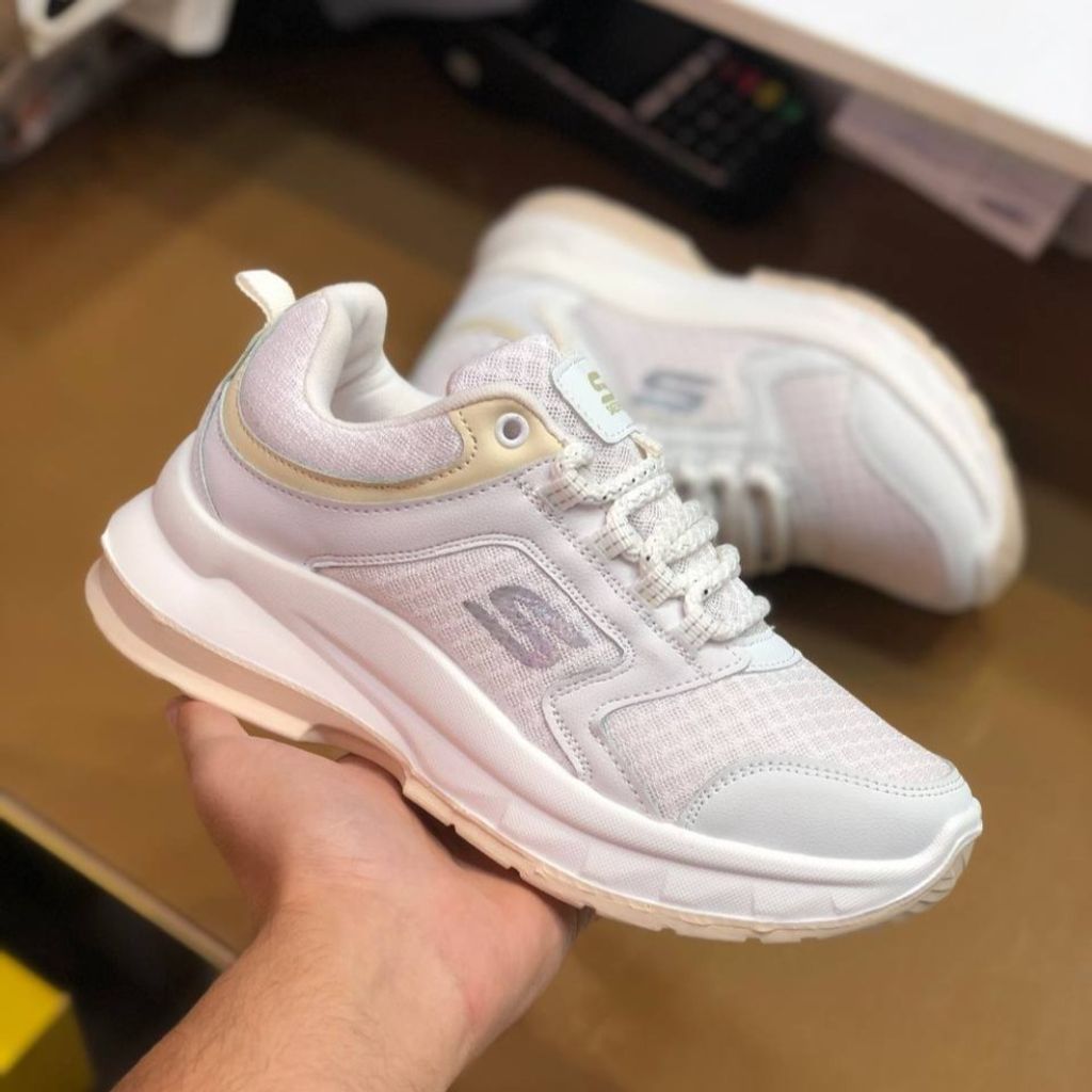 خرید انلاین کفش اسکیچرز زنانه سفید برند رامیلا