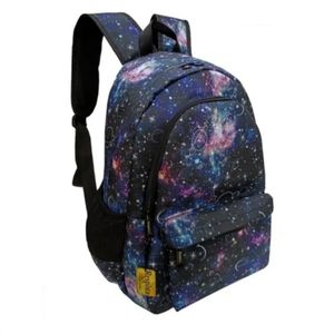 مشخصات کوله پشتی مدرسه مدل کهکشانی به همراه جامدادی (برند رسپینا)