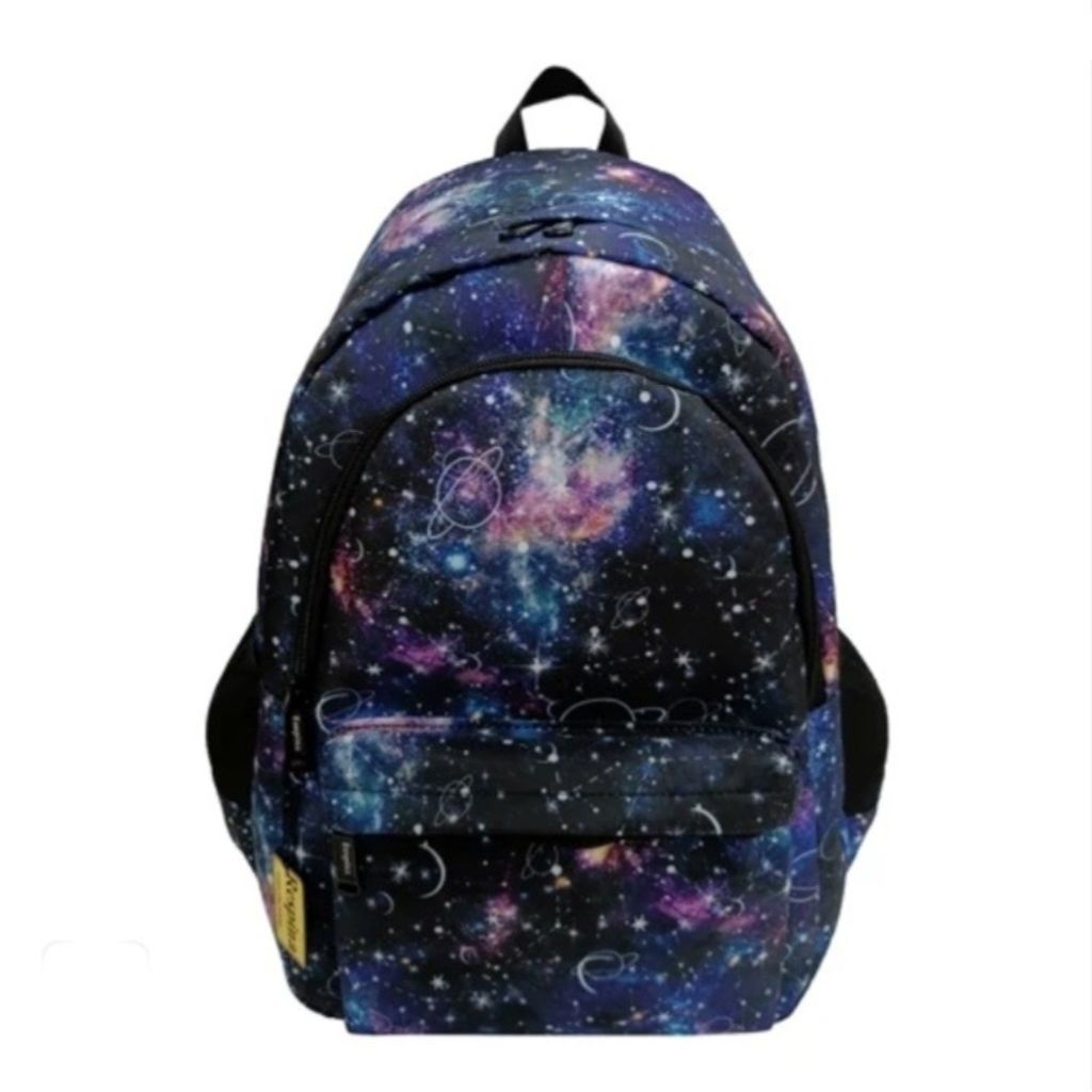 خرید آنلاین کوله پشتی مدرسه مدل کهکشانی به همراه جامدادی (برند رسپینا)