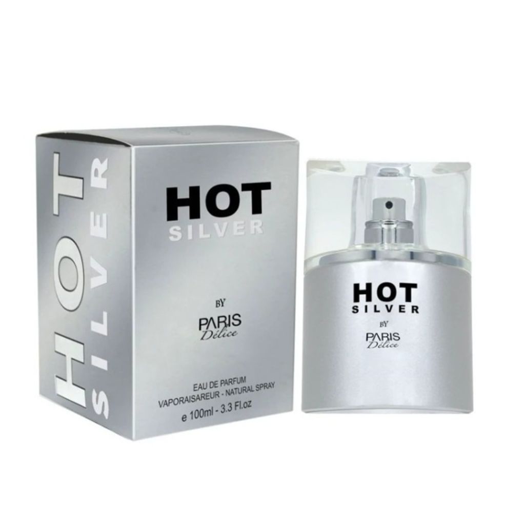 خرید آنلاین ادکلن هات سیلور برند پاریس دلیس حجم 100 میل