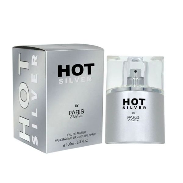 ادکلن هات سیلور برند پاریس دلیس حجم 100 میل