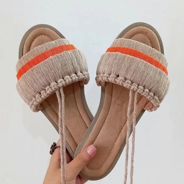 صندل سه ریشه مکرومه بافی مدل عروسک