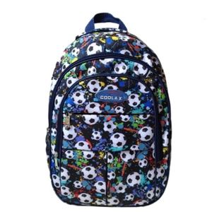 کوله پشتی پسرانه مدرسه طرح توپ فوتبال