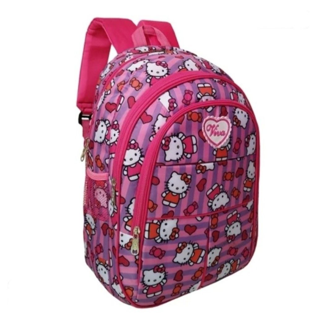 فروش اینترنتی کوله پشتی دخترانه مدرسه فانتزی طرح کیتی