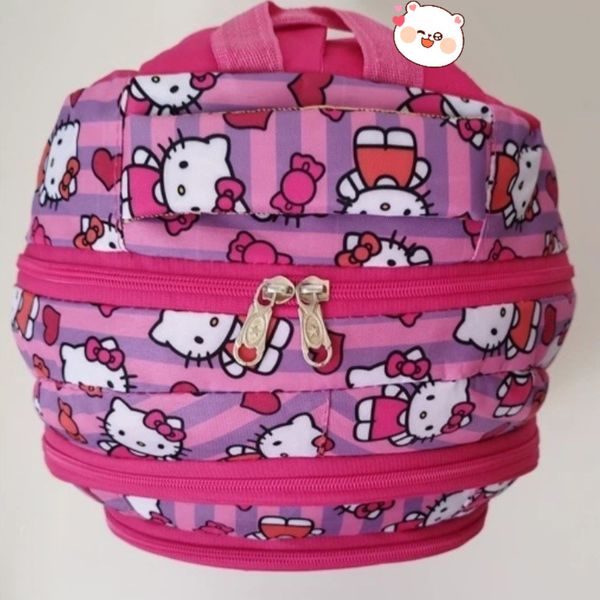 کوله پشتی دخترانه مدرسه فانتزی طرح کیتی