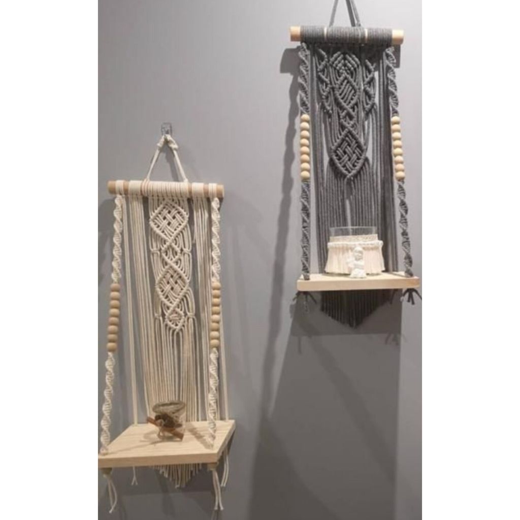 قیمت شلف چوبی مهره چوبی دیزاین خانه دکوراتیو