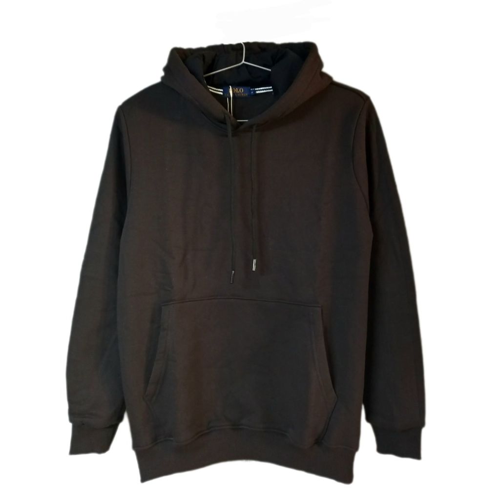 قیمت هودی مردانه ساده بیسیک رنگ قهوه ای سوخته