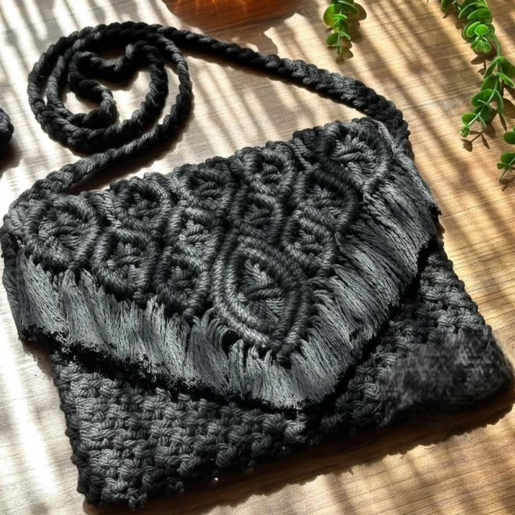 خرید انلاین کیف مجلسی مکر‌ومه بافی