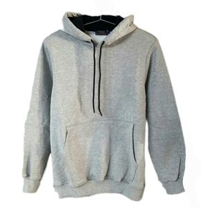 هودی مردانه ساده بیسیک طوسی