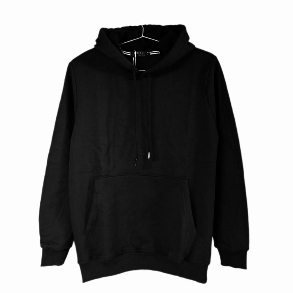 مشخصات هودی مردانه ساده بیسیک مشکی