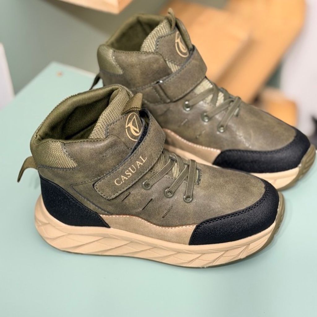 خرید اینترنتی قیمت کتونی بچگانه نیم ساق طرح کژوال از AMG کد 4080701