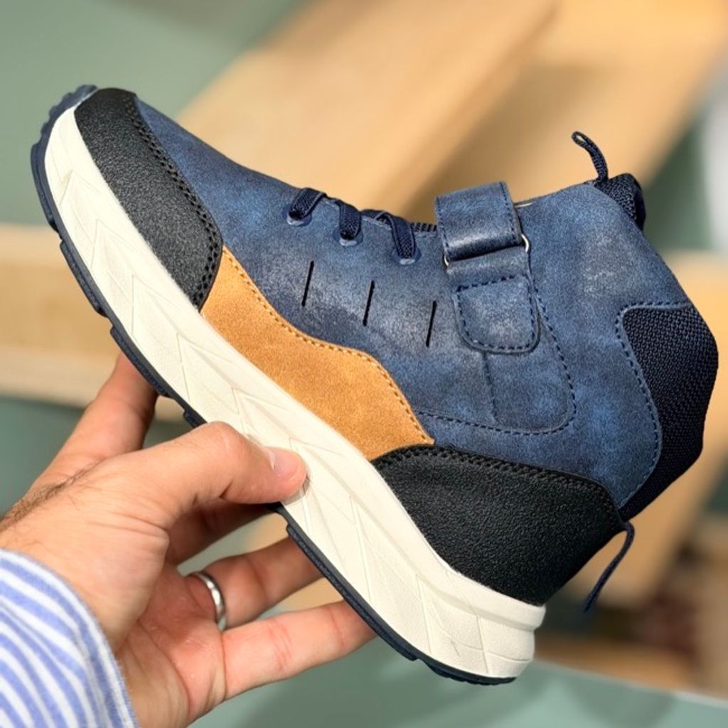 خرید اینترنتی قیمت کتونی بچگانه نیم ساق طرح کژوال از AMG کد 4080701