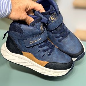 خرید اینترنتی قیمت کتونی بچگانه نیم ساق طرح کژوال از AMG کد 4080701