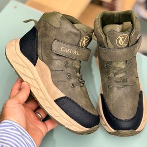 خرید اینترنتی قیمت کتونی بچگانه نیم ساق طرح کژوال از AMG کد 4080701