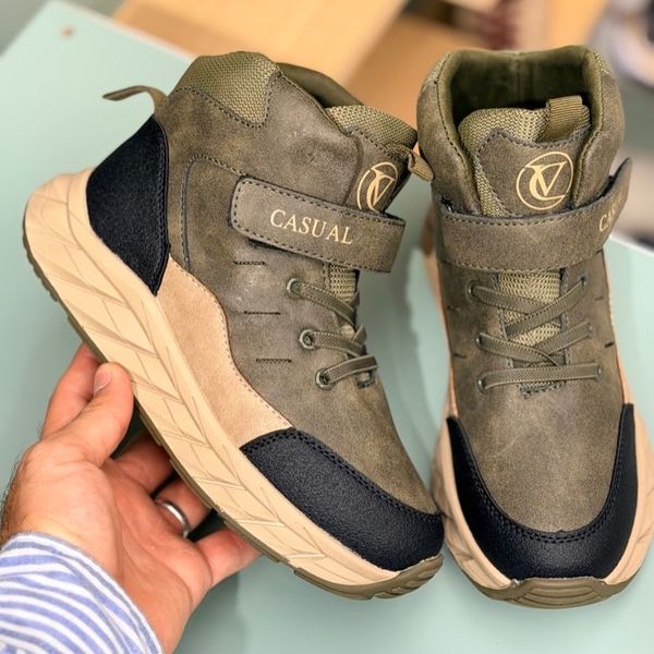 کتونی بچگانه نیم ساق طرح کژوال از AMG کد 4080701