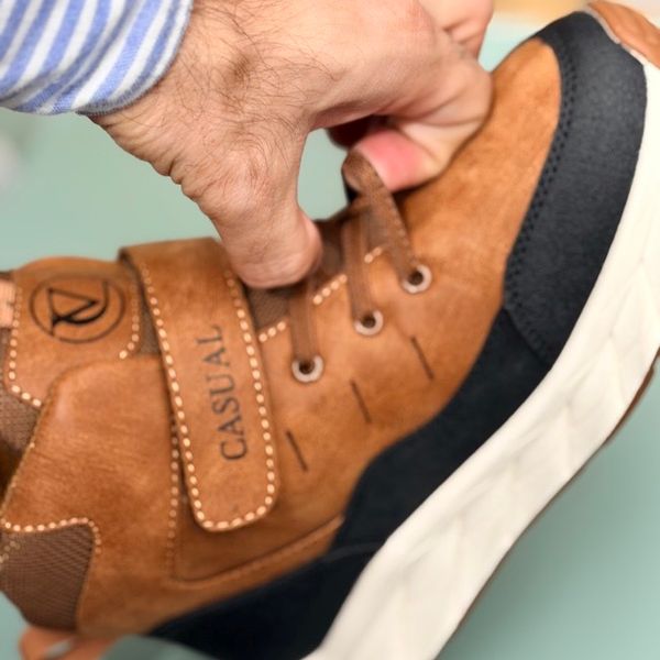 کتونی بچگانه نیم ساق طرح کژوال از AMG کد 4080701