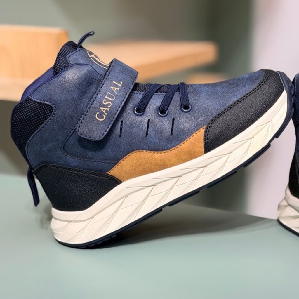 خرید اینترنتی قیمت کتونی بچگانه نیم ساق طرح کژوال از AMG کد 4080701