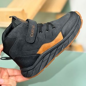 خرید اینترنتی قیمت کتونی بچگانه نیم ساق طرح کژوال از AMG کد 4080701