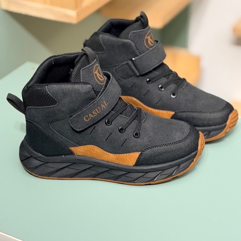 خرید اینترنتی قیمت کتونی بچگانه نیم ساق طرح کژوال از AMG کد 4080701