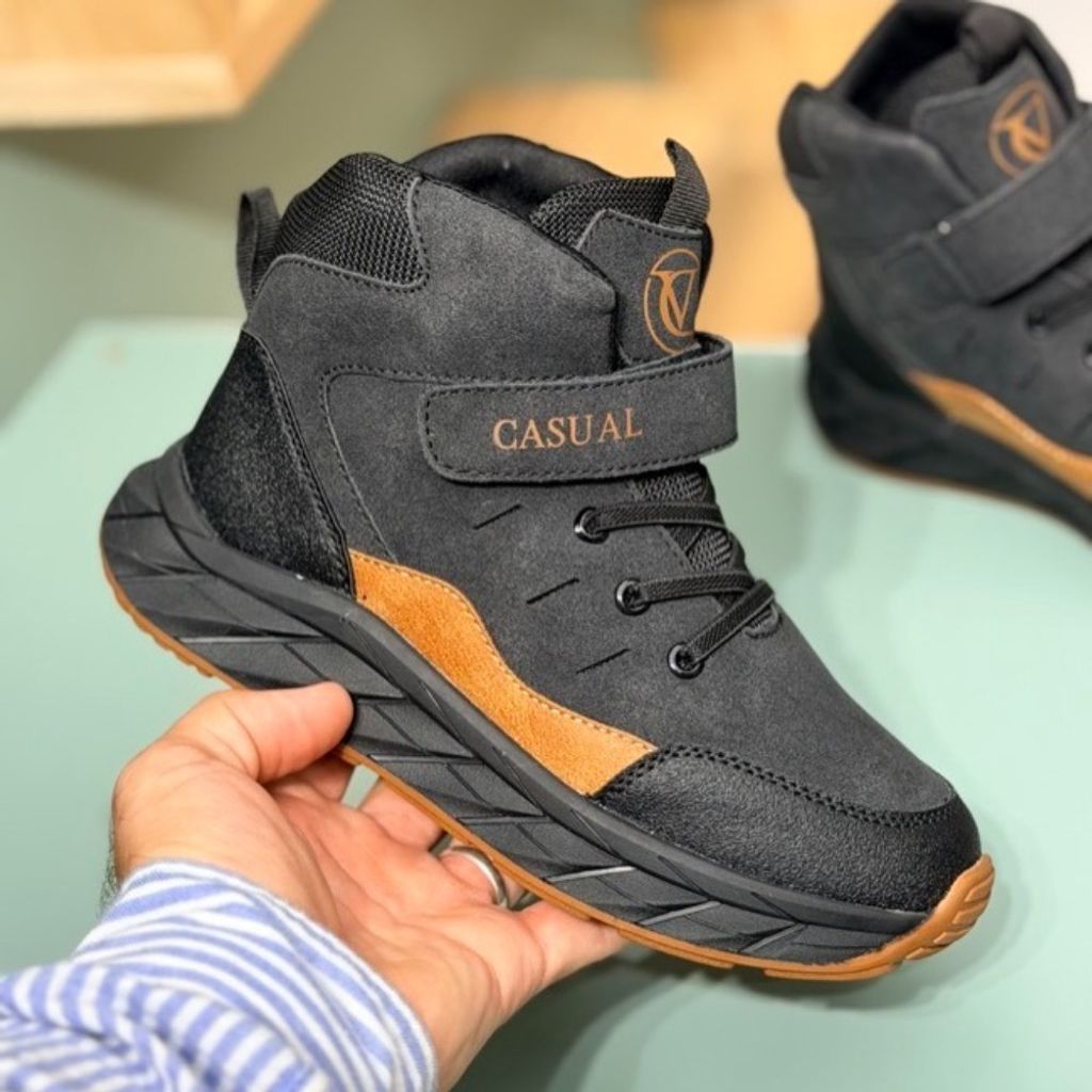 قیمت کتونی بچگانه نیم ساق طرح کژوال از AMG کد 4080701